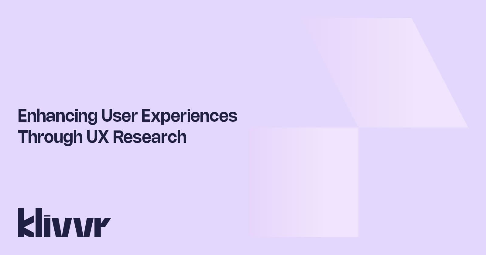 Enhancing User Experiences through UX Research