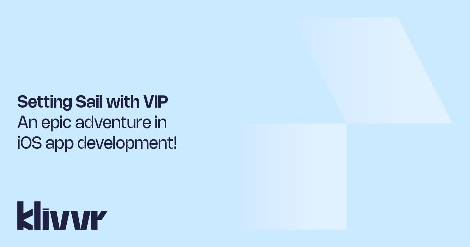 Setting Sail with VIP: An Epic Adventure in iOS App Development!
